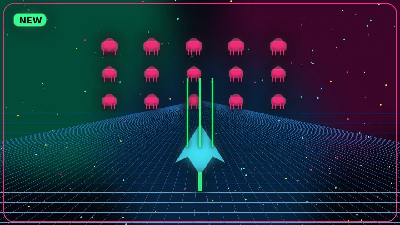 Alien Invader Swarm artwork
