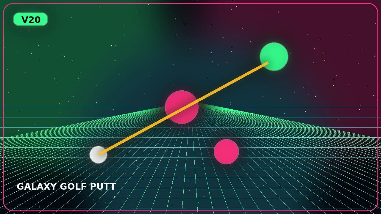 Galaxy Golf Putt artwork