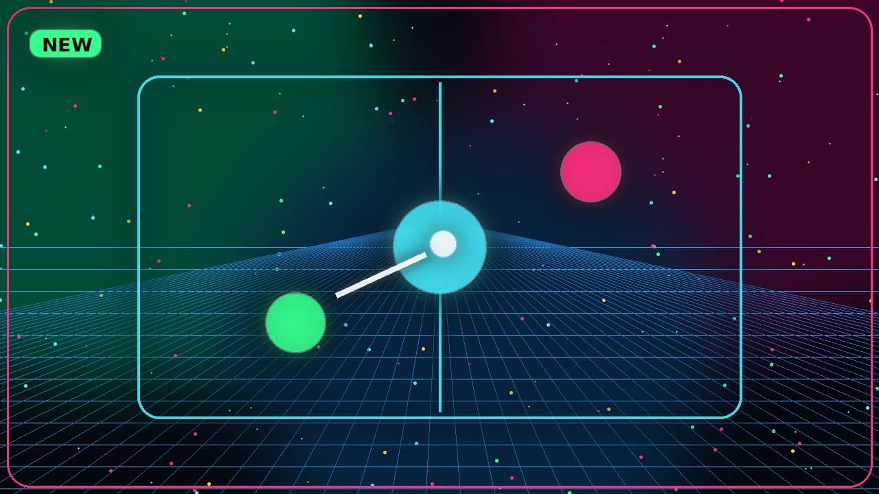 Neon Air Hockey artwork