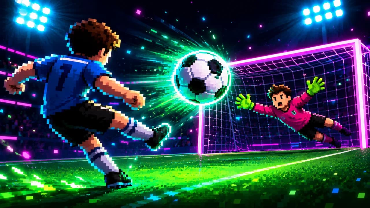 Pixel Goal Hero artwork