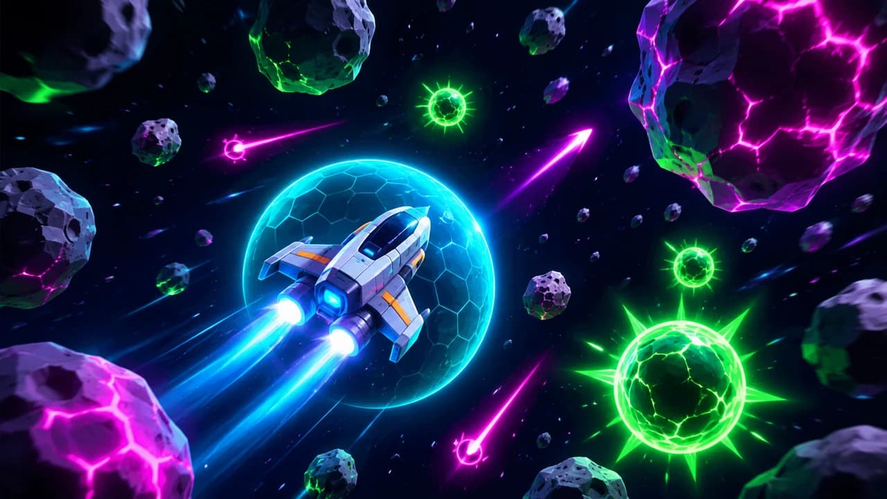 Space Tap Survival game artwork