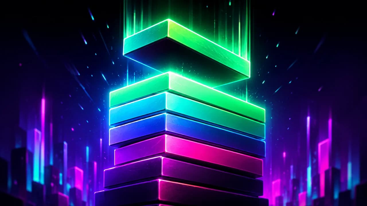 Stack Tower Rush game artwork