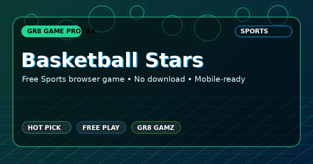 Basketball Stars game artwork