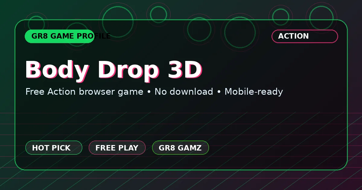 Body Drop 3D game artwork