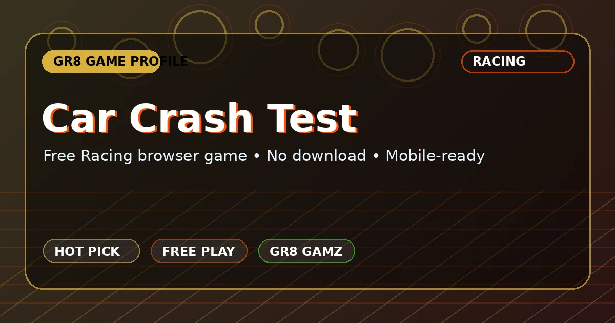 Car Crash Test artwork