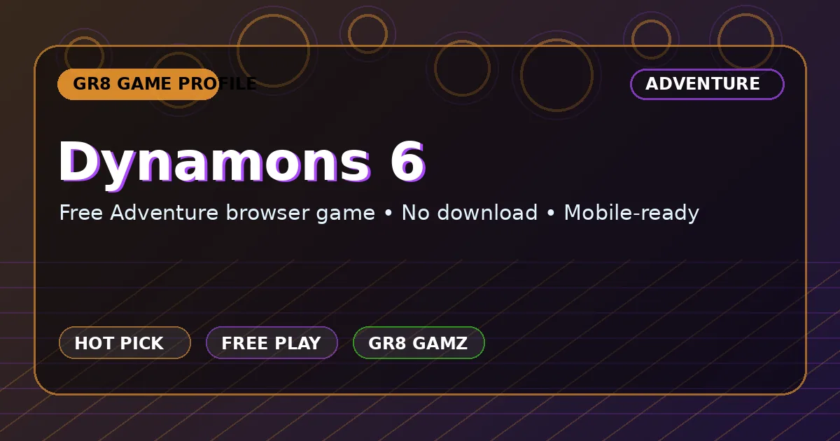 Dynamons 6 game artwork