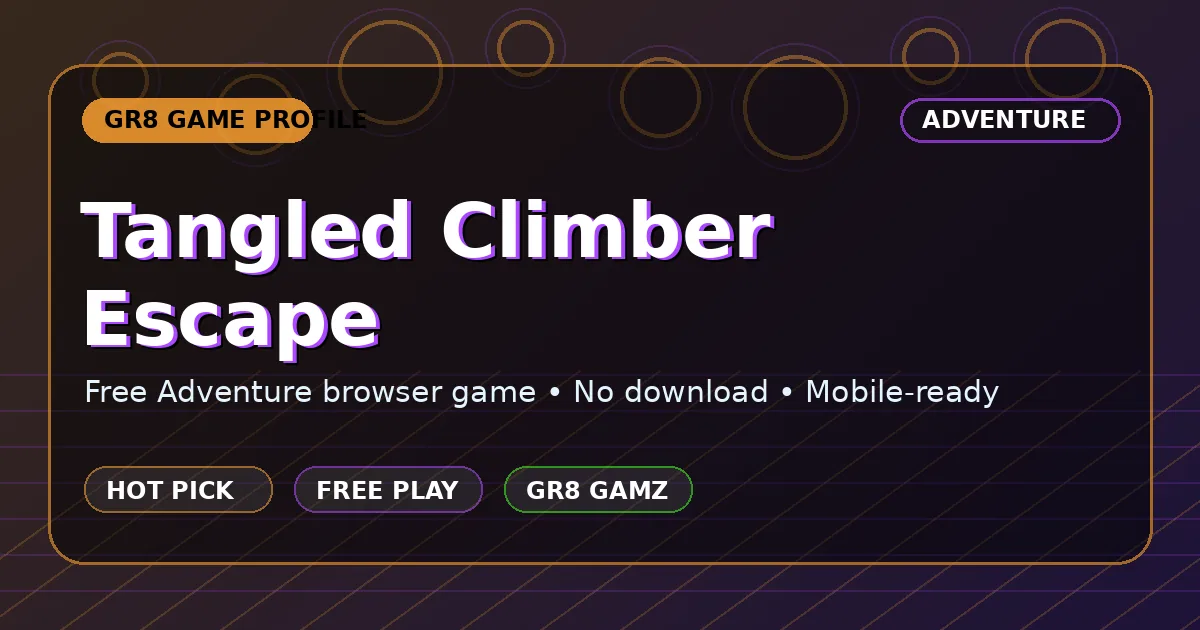 Tangled Climber Escape artwork