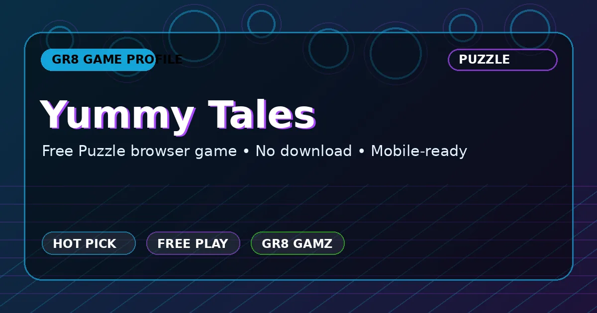 Yummy Tales game artwork