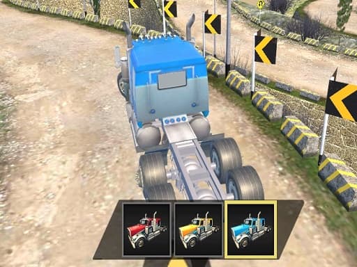 Road Train Truck Driving artwork
