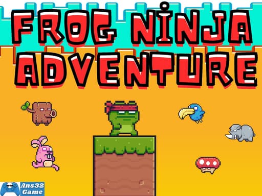 Frog Ninja Adventure artwork