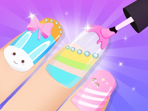 Girls Fun Nail Salon artwork