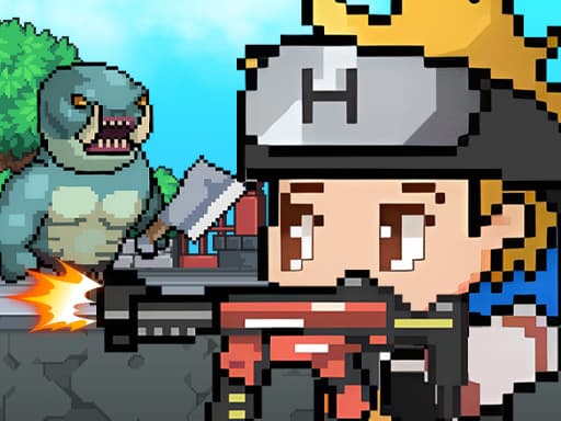 Mecha Shoot Pixel Rpg artwork