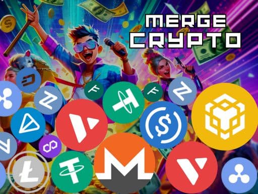 Merge Crypto 2048 Puzzle artwork