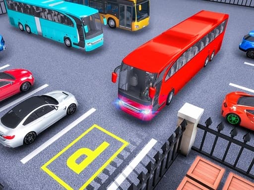 Real Bus Parking Oick and Drop artwork