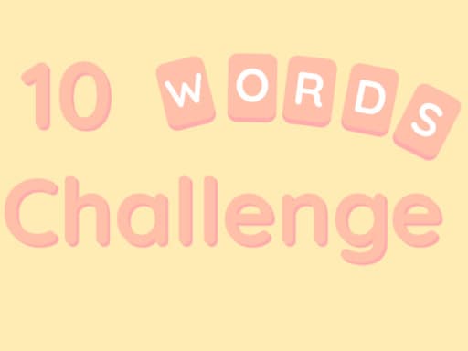 10 Words Challenge artwork
