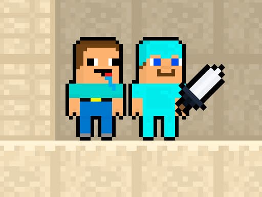 Noob vs Pro Sand island artwork