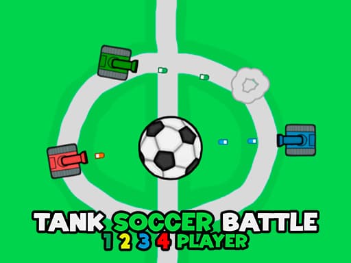 Tank Soccer Battle 1 2 3 4 Player artwork