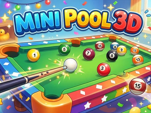 Mini Pool 3D artwork