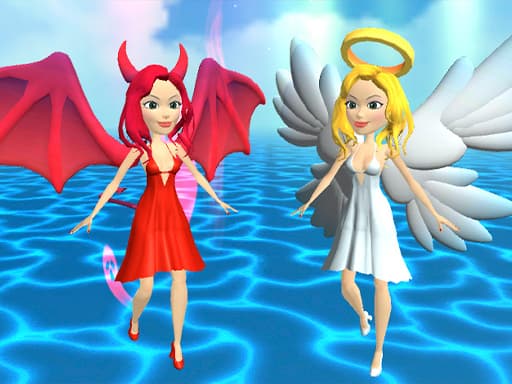 Heaven or Hell The choice is yours artwork