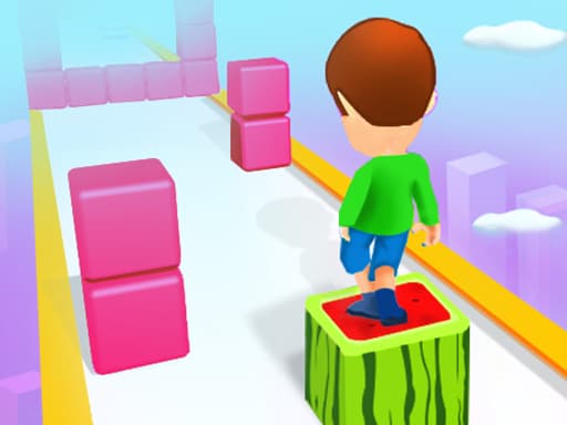 Cube Tower Stack 3D artwork