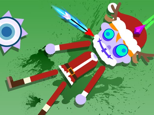 Kick The Santa Christmas Buddy artwork