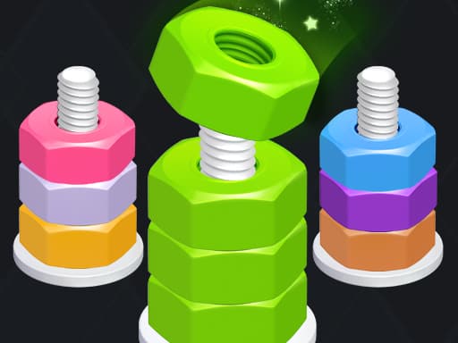 nuts puzzle:color sort artwork