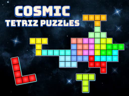 Cosmic Tetriz Puzzles artwork