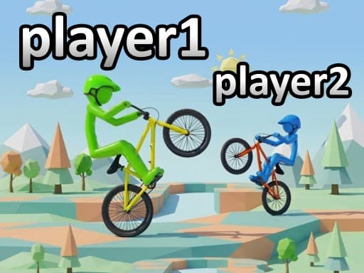 Wheelie Bike For 2 Players artwork