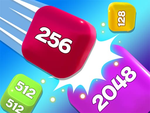 Chain Cube 2048 3D Merge Game artwork