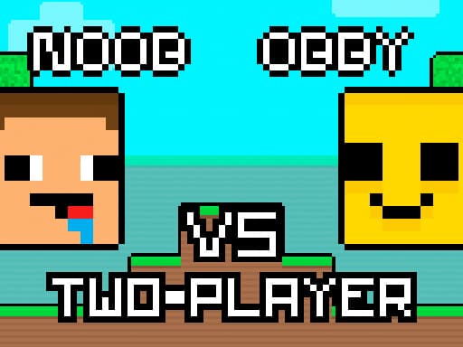 Noob vs Obby Two Player artwork