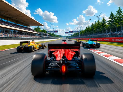 Formula Car Circuit Racing artwork