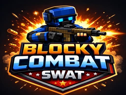 Blocky Combat Swat Original 2026 artwork