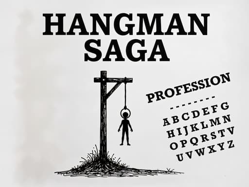 Hangman Saga artwork