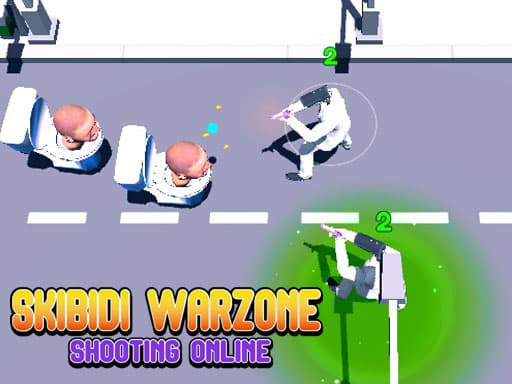 Skibidi Warzone Shooting Online artwork