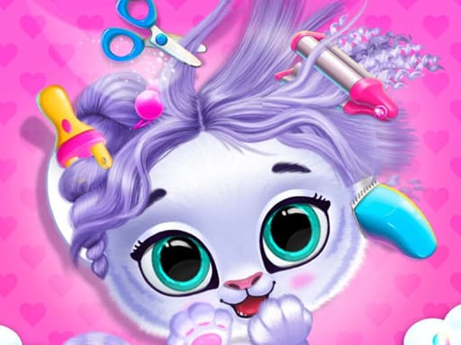 Pets Grooming Bubble Party artwork