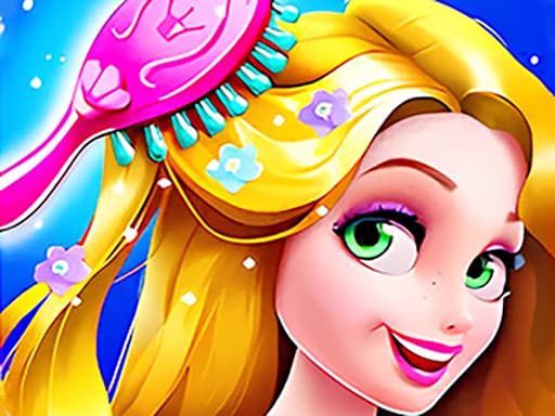 Long Hair Princess Salon artwork