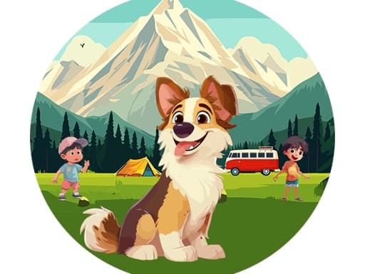 Dog Hide N Seek artwork