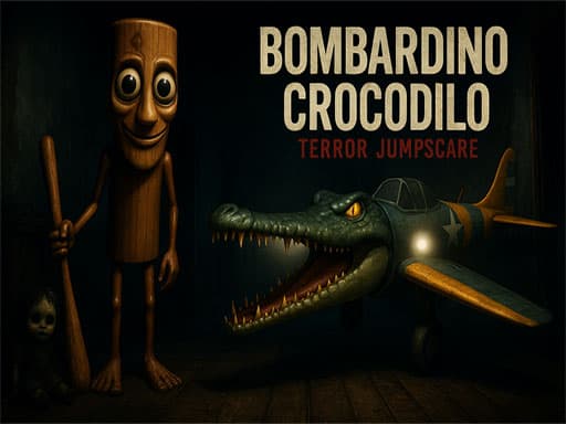 Bombardino Crocodilo Terror Jumpscare artwork