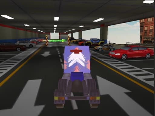 Crazy Extreme Truck Parking Simulation 3d artwork