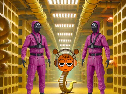 Squid Game Sprunki Escaped Backrooms artwork