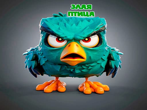 angry bird vs pig artwork
