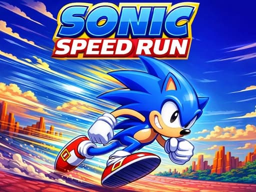 Sonic Speed Run artwork