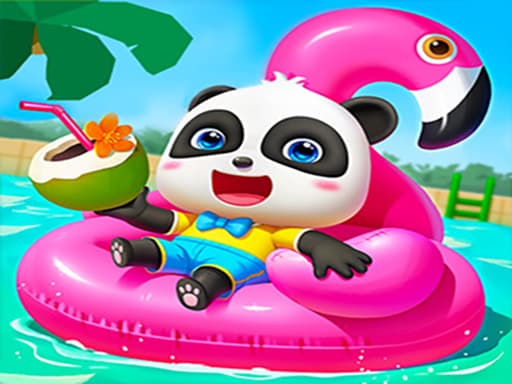 Baby Panda Summer Vacation artwork