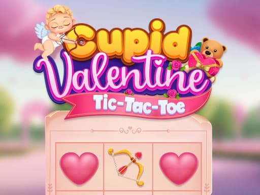 Cupid Valentine Tic Tac Toe artwork