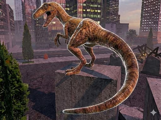 Dinosaur City Hunting Destroy artwork