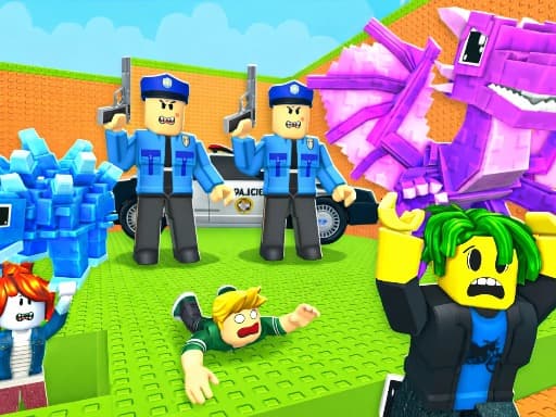Escape Police for Brainrots artwork