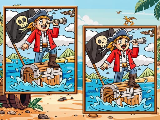 Pirates Find The Diffs artwork