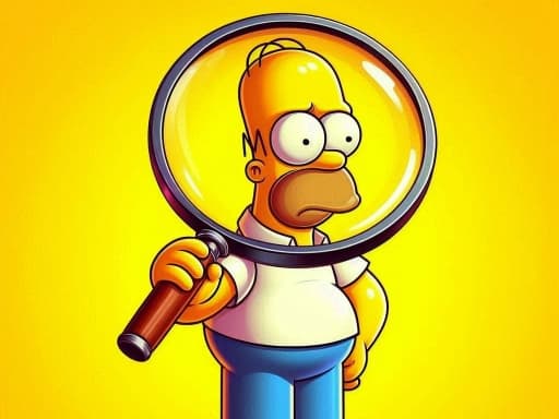 The Simpsons Find the Difference artwork