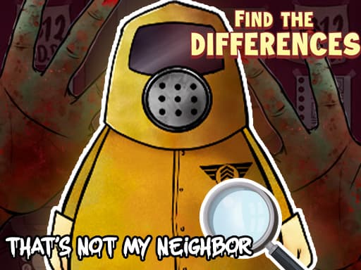 Thats not my Neighbor Spot the Difference artwork