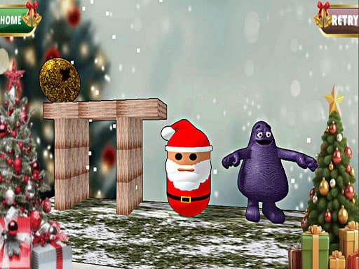 Santa Claus Meet Grimace artwork